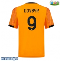 AS Roma Artem Dovbyk #9 Bortedrakt 2025-26 Kortermet